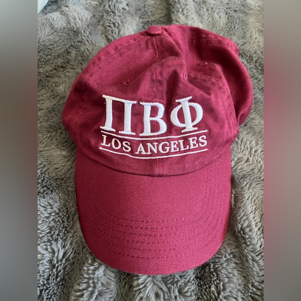 Pi Beta Phi Los Angeles Maroon/Burgundy Baseball cap